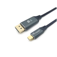 EQUIP CABO USB-C to DISPLAYPORT M/M 2.0M 8K/60HZ ALUMINUM SHELL