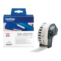 BROTHER ROLO DK22210 PAPEL CONTINUO 29MM BRANCO AUTOCOL