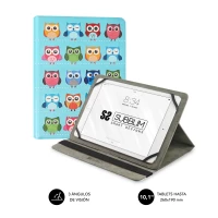 Funda Subblim Trendy Owls Para Tablets de 10.1-11