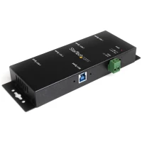 Concentrador USB 3.0 Industrial de 4 Portas com Proteção ESD