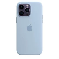 Apple- Tampa Posterior Para telemóvel- Compatibilidade Magsafe- Silicone- Céu- Para Iphone 14 pro max