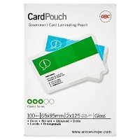 GBC Card Pouch bolsa para plastificar 100 unidade(s)