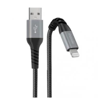 MOOOV CABO USB- A MACHO/ LIGHTNING MFI MACHO ULTIMATE REFORÇADO 2MT