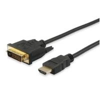 EQUIP CABO HDMI to DVI (TRIPLE SHIELDING #38;GOLD FLASH) - 2MT