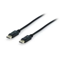 EQUIP DISPLAY PORT 1.4 CABLE M/M 1,0M WITH LATCH PRETO