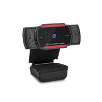 Conceptronic AMDIS 1080P FHD webcam 1920 x 1080 pixels USB 2.0 Preto, Vermelho