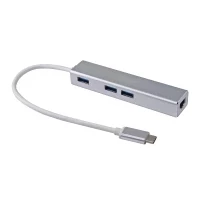 EQUIP LIFE HUB USB-C to 3-PORT USB 3.0 HUBS + RJ45