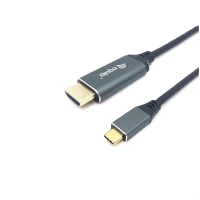 EQUIP CABO USB-C to HDMI M/M 2.0M 4K/60HZ ALUMINUM SHELL