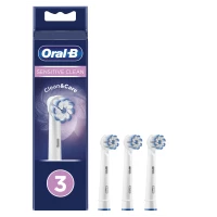 ORAL-B Sensitive Clean 80338478 Cabeça de Escova de Dentes 3 Unidade(s) Branco
