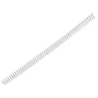 Argolas Espiral Metalicas Passo 5:1 24MM CX 100 Prata