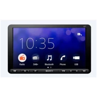 Sony XAV-AX8150 recetor multimédia para automóvel Preto 220 W Bluetooth