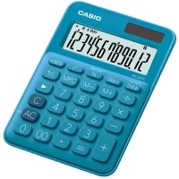 Casio MS-20UC-BU Calculadora PC Calculadora Básica Azul