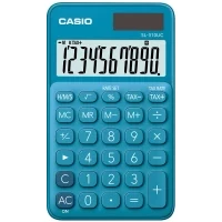 Casio SL-310UC-BU Calculadora Pocket Calculadora Básica Azul