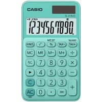 Casio SL-310UC-GN Calculadora Pocket Calculadora Básica Verde