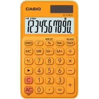 Casio SL-310UC-RG Calculadora Pocket Calculadora Básica Laranja