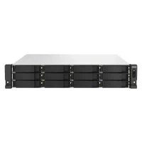 TS-H1887XU-RP NAS Rack (2U) Ethernet LAN Preto, Branco E-2334 - TSH1887XURPE233416G