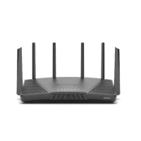  router wifi6 1xwan 3xgbe 1x2.5gb router sem fios tri-band (2,4 ghz / 5 ghz / 5 ghz) 4g preto - rt6600ax