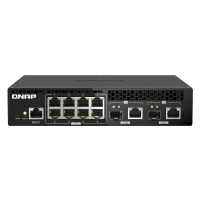  gerido l2 2.5g ethernet (100/1000/2500) power over ethernet (poe) preto - qsw-m2108r-2c