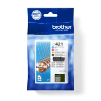BROTHER TINTEIRO PACK 4 CORES LC421VAL
