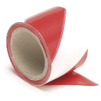 Perel 1187-100 fita cola 100 m Vermelho, Branco 1 unidade(s)