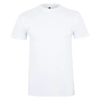 T- shirt Adulto algodão 155g Branco Tamanho m