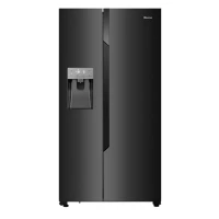 Hisense RS694N4TF2 frigorífico americano Independente 562 l F Preto