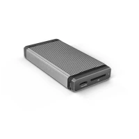 SanDisk SDPR5A8-0000-GBAND leitor de cartões USB 3.2 Gen 1 (3.1 Gen 1) Type-C Preto, Prateado
