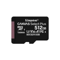 KINGSTON SD 512GB MICRO SDXC 100R A1 C10 CARD C/ADAPT