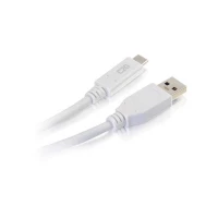 C2G 28835 Cabo USB 0,9 M USB 3.2 GEN 1 (3.1 GEN 1) USB C USB A Branco
