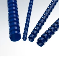 Argolas PVC Encadernar 19/20MM 165 Folhas CX100UN Azul