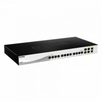 D-LINK DXS-1210-16TC/E Switch de Rede Gerido L2 10G Ethernet (100/1000/10000) Cinzento
