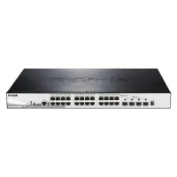  28-port gigabit stackable poe smart pro incl. 4 10g sfp+ (370w) 24 x 10/100/1000mbps poe auto-negotiating ports 4 x 10g sfp+ ports 370w power budget physical stacking up to 6 units per stack. physical stacking bandwidth of 40gb. topology linear - dgs-1510-28xmp/e