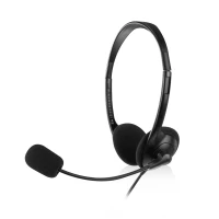 EWENT HEADSET com MIC for CHAT JACK 3.5 #34;