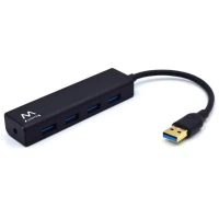 EWENT HUB USB3. 0 4 PORT USB3. 0 com JACK P/ ALIMENTAÇÃO
