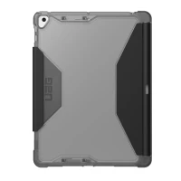 uag rugged case for ipad 10. 2- in( 7th/ 8th gen, 2019/ 2020) - plyo black/ ice- tampa posterior tablet- preto, gelo- 10. 2- apple 10. 2- inch ipad( 7 geração, 8 geração)