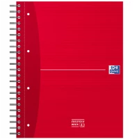 Oxford 100100314 caderno e bloco de notas A5 Roxo, Azul, Vermelho, Preto