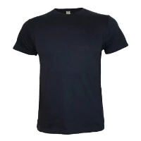 T- shirt Adulto algodão 155g Azul Navy Tamanho s