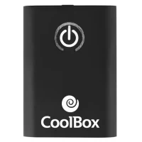 Coolbox COO-BTALINK Transmissor de Áudio SEM Fios 3.5 MM 15 M Preto