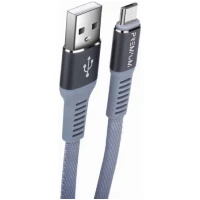 Cable USB 2.0 Premium Para PS4/ USB Macho - Microusb Macho/ 3M/ Azul
