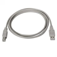 Cable usb 2.0 Impresora Aisens A101-0002/ usb Tipo-b Macho - usb Macho/ 1.8m/ Beige