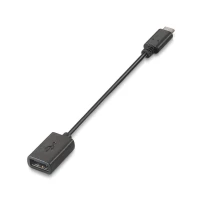 Cable usb 2.0 Aisens A107-0059/ usb Tipo-c Macho - usb Hembra/ 15cm/ Negro