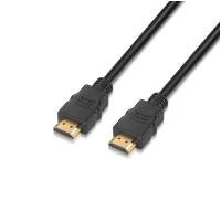 Cable Hdmi 2.0 4k Aisens A120-0119/ Hdmi Macho - Hdmi Macho/ 1m/ Certificado/ Negro