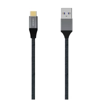 Cable usb 3.1 Aisens A107-0630/ usb Tipo-c Macho - usb Macho/ 50cm/ Gris