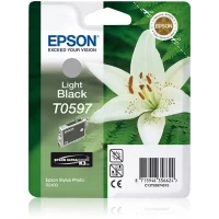 Epson Singlepack Light Black T0597 Ultra Chrome K3