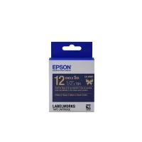 Epson LK-4HKK Etiquetadora Dourado Sobre Azul Marinho