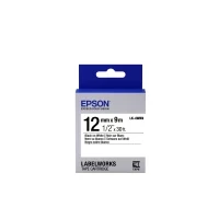 Epson Label Cartridge Standard Black/white 12MM (9M) Etiquetadora Preto Sobre Branco