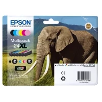 EPSON TINTEIRO PACK 6 CORES 24XL CLARIA PHOTO XP-850/750/950/55/860/760/960