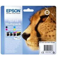 EPSON TINTEIRO PACK 4 CORES (T071140+240+340+440) C/FREQUENCIA