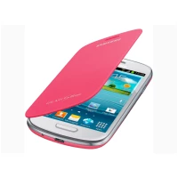 samsung efc-1m7fpeg capa telemóvel capa tipo livro rosa