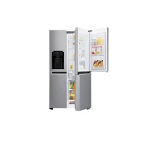 LG GSJ761PZZZ frigorífico americano Independente 625 l F Platina, Prateado